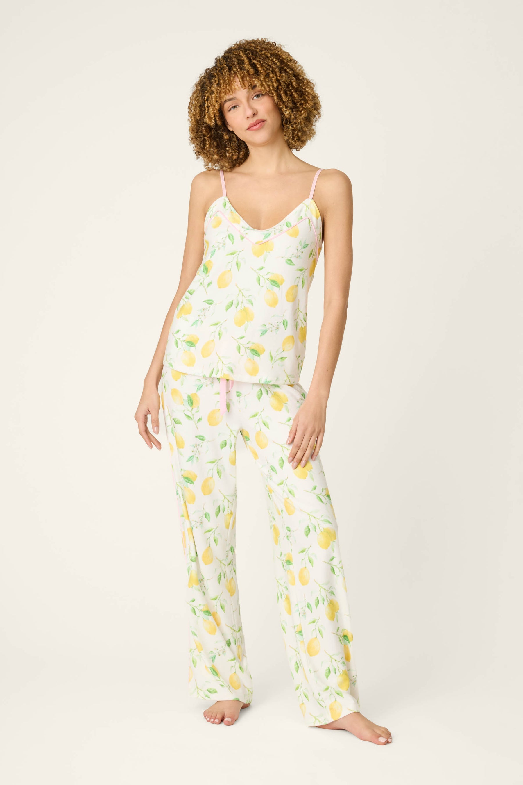 P.J. Salvage La Dolce Spritz Lemon Zest Cami