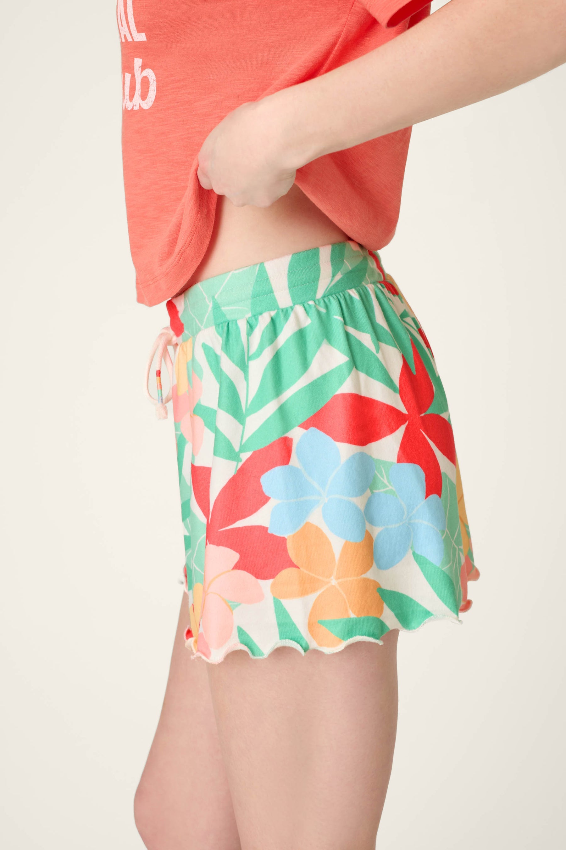P.J. Salvage The Coastal Club Sunset Blooms Shorts