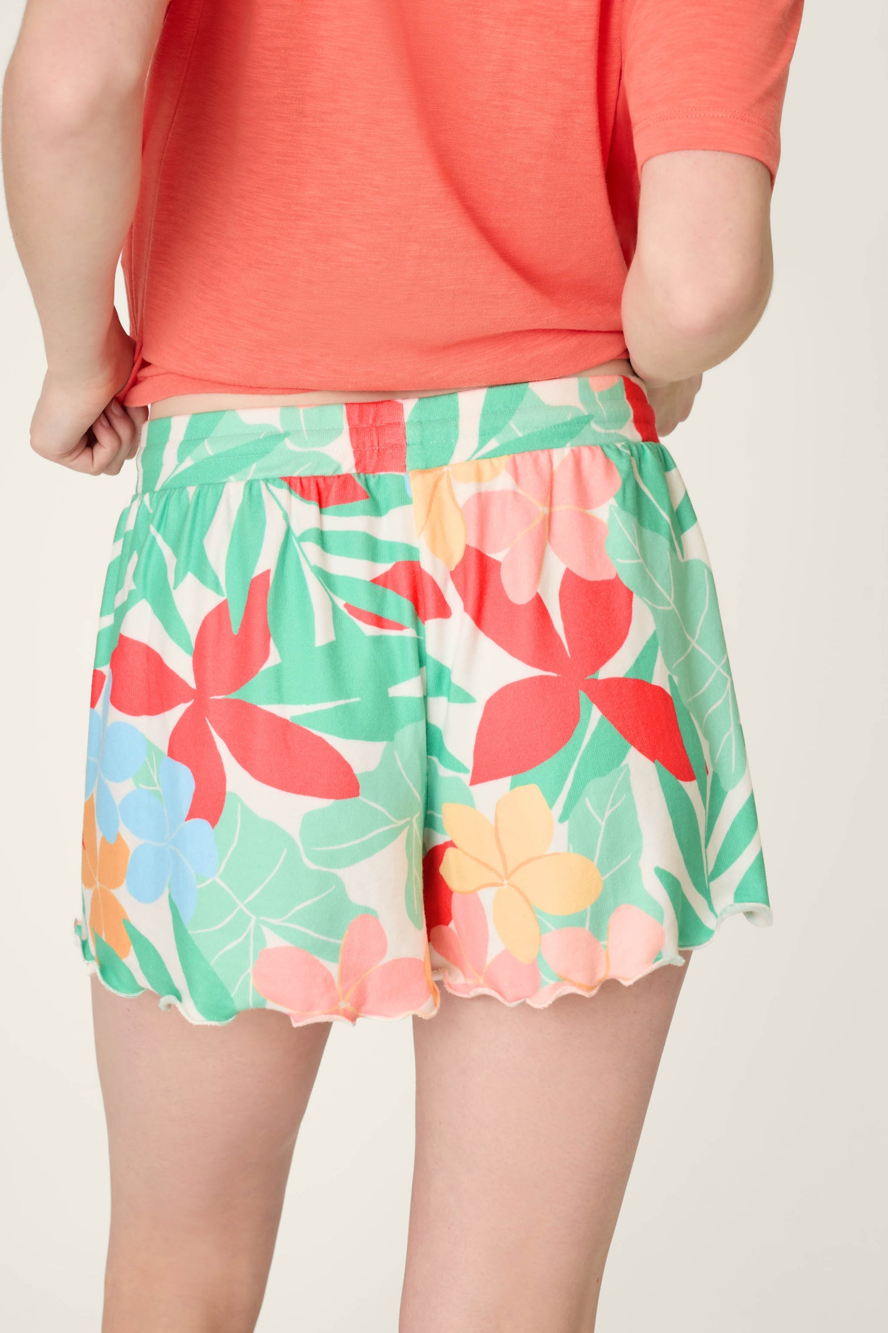 P.J. Salvage The Coastal Club Sunset Blooms Shorts