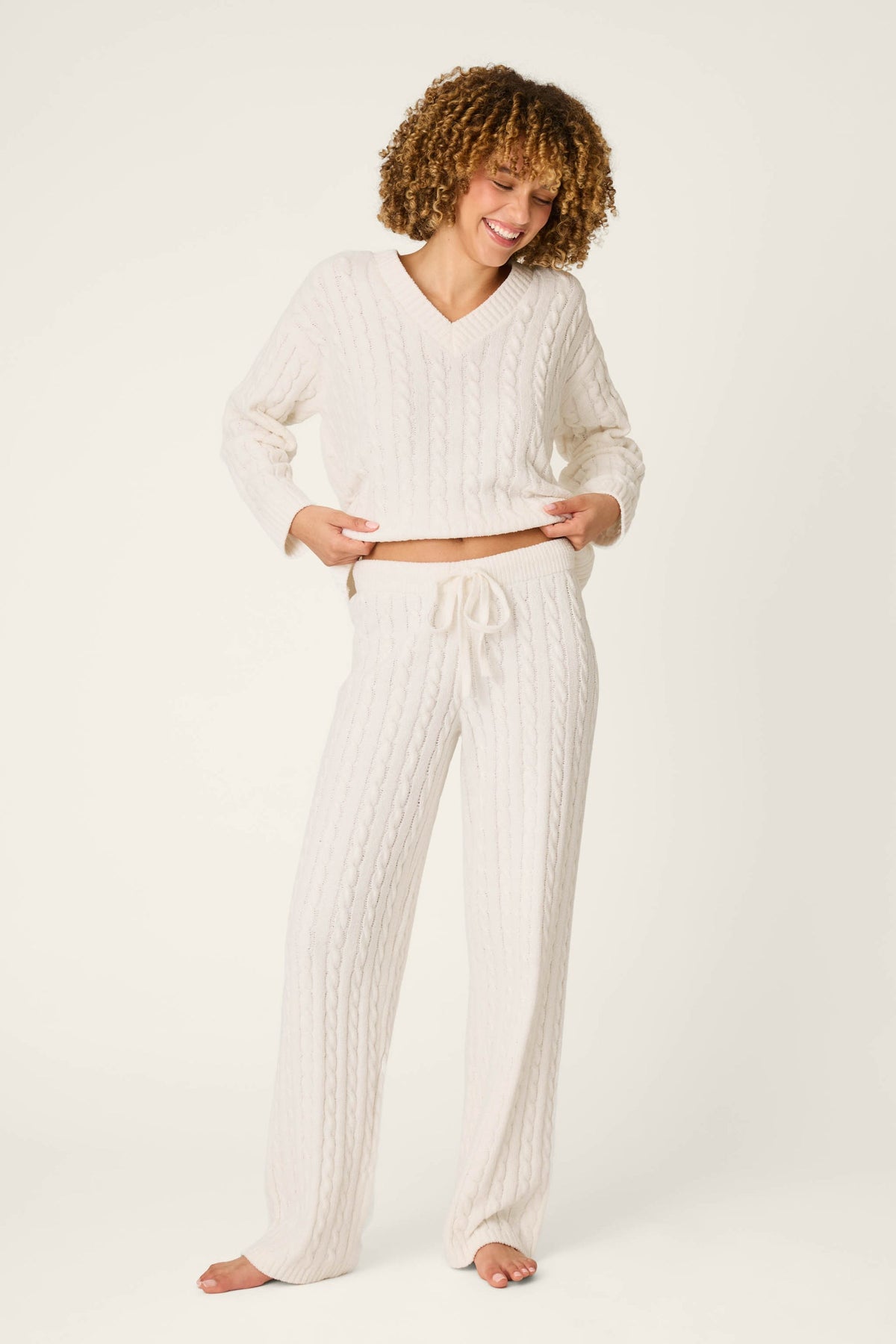Cozy Chenille Cable Pant