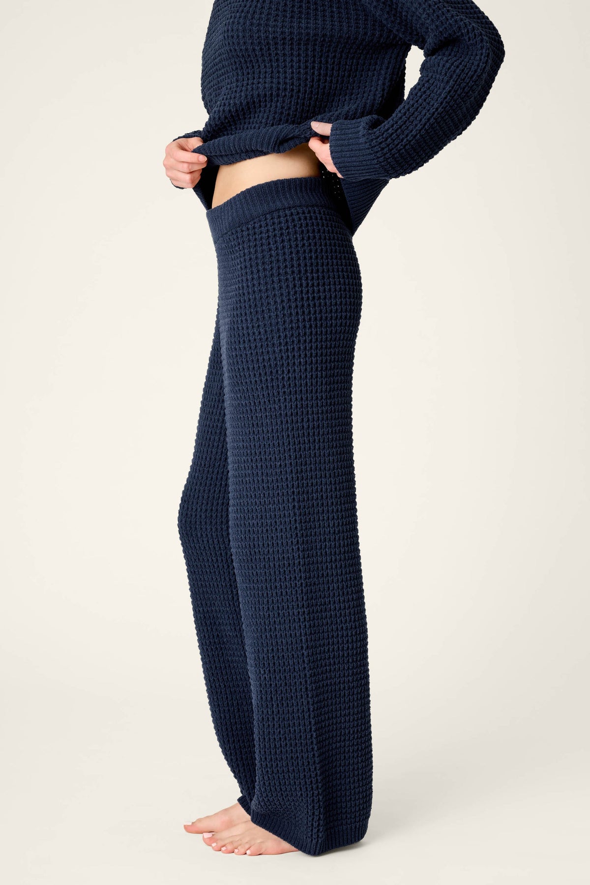 Cozy Chanille Waffle Lounge Pants