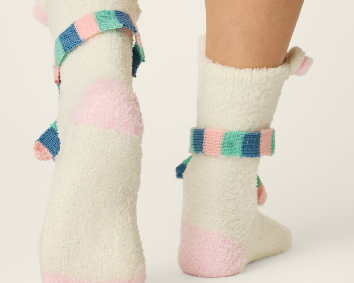 P.J. Salvage Cozy Polar Bear Sock