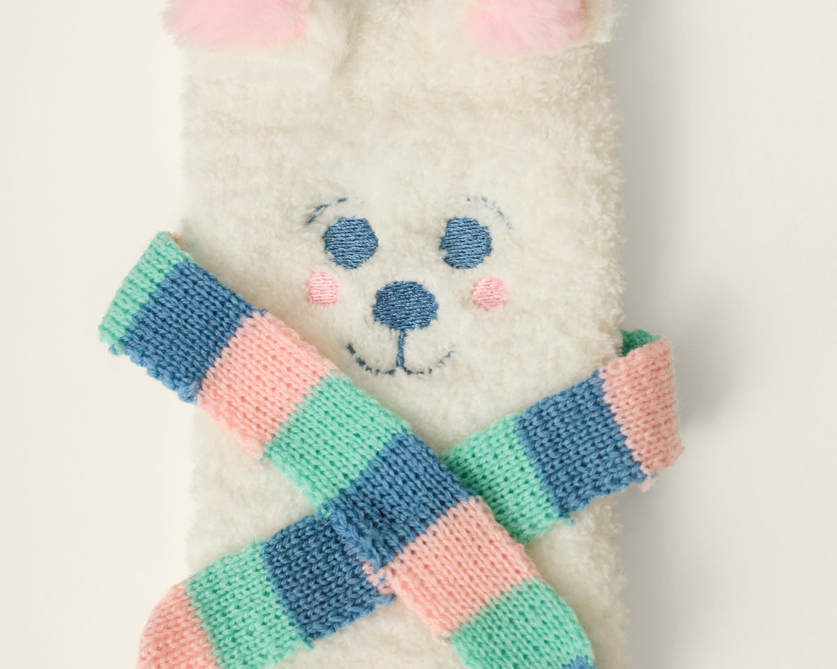 P.J. Salvage Cozy Polar Bear Sock
