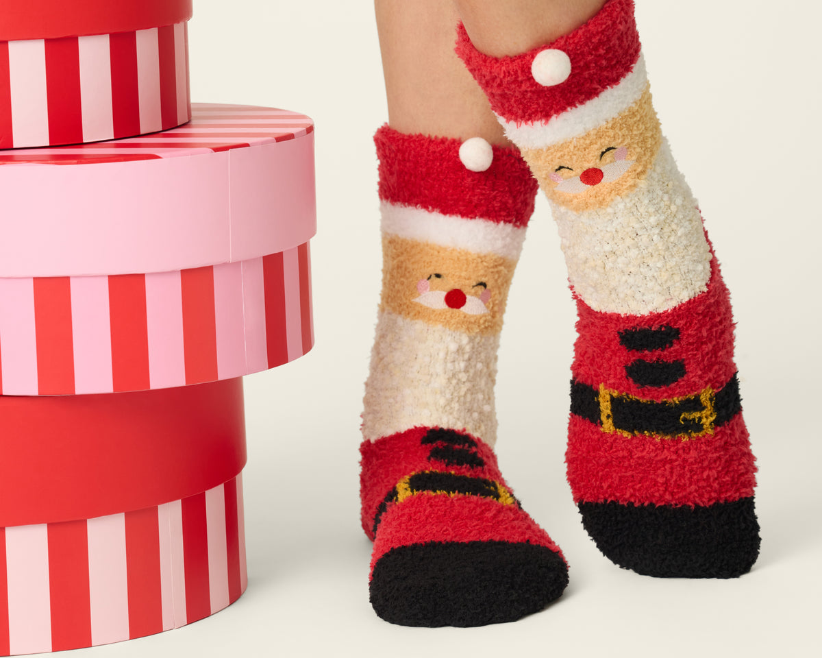 P.J. Salvage Jolly Santa Claus Sock