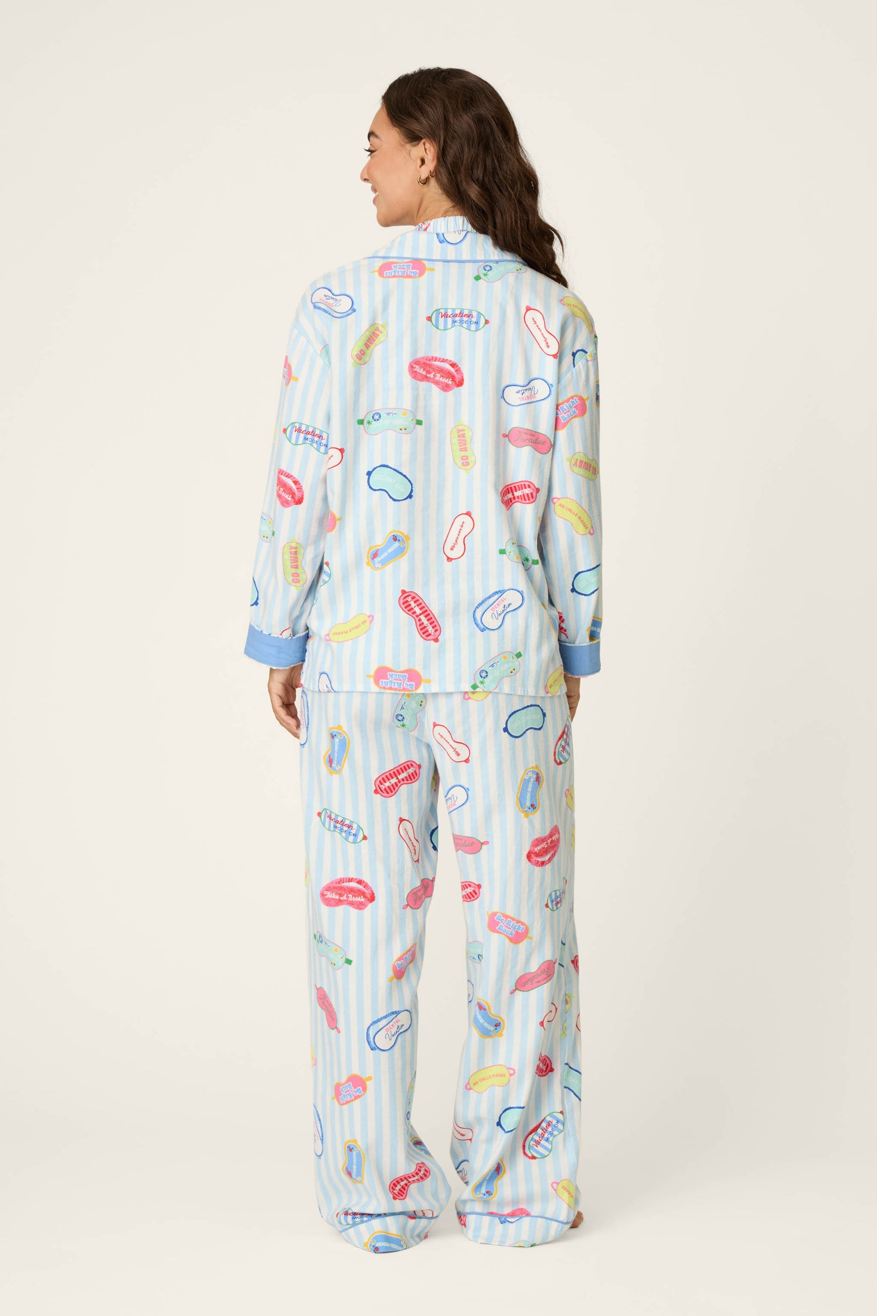 P.J. Salvage 3-Piece L/S Flannel PJ Set