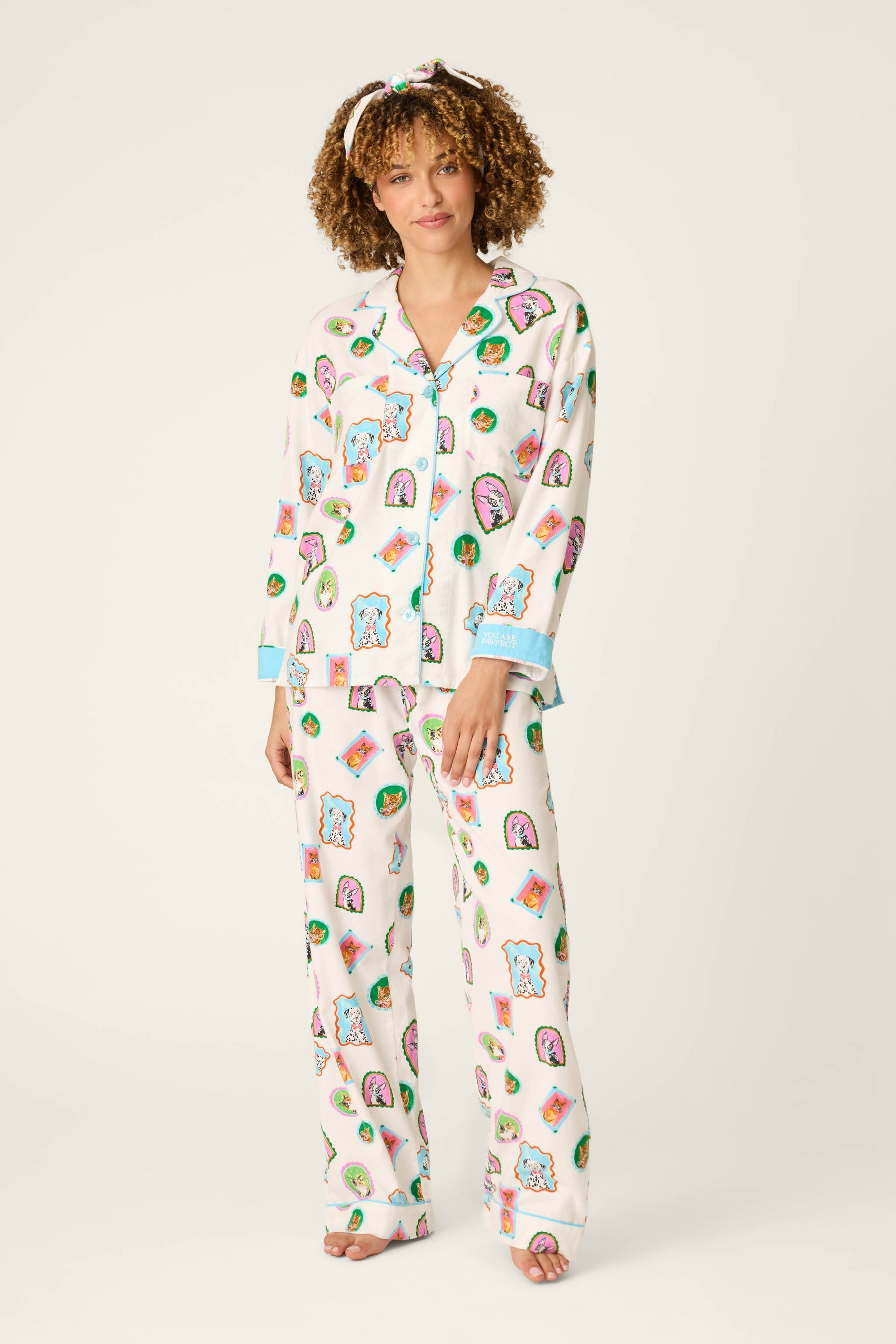 P.J. Salvage 3-Piece L/S Flannel PJ Set
