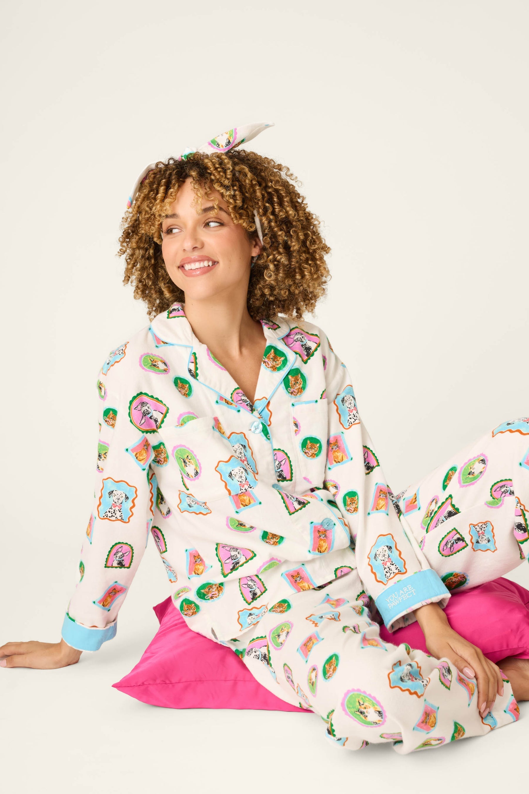 P.J. Salvage 3-Piece L/S Flannel PJ Set