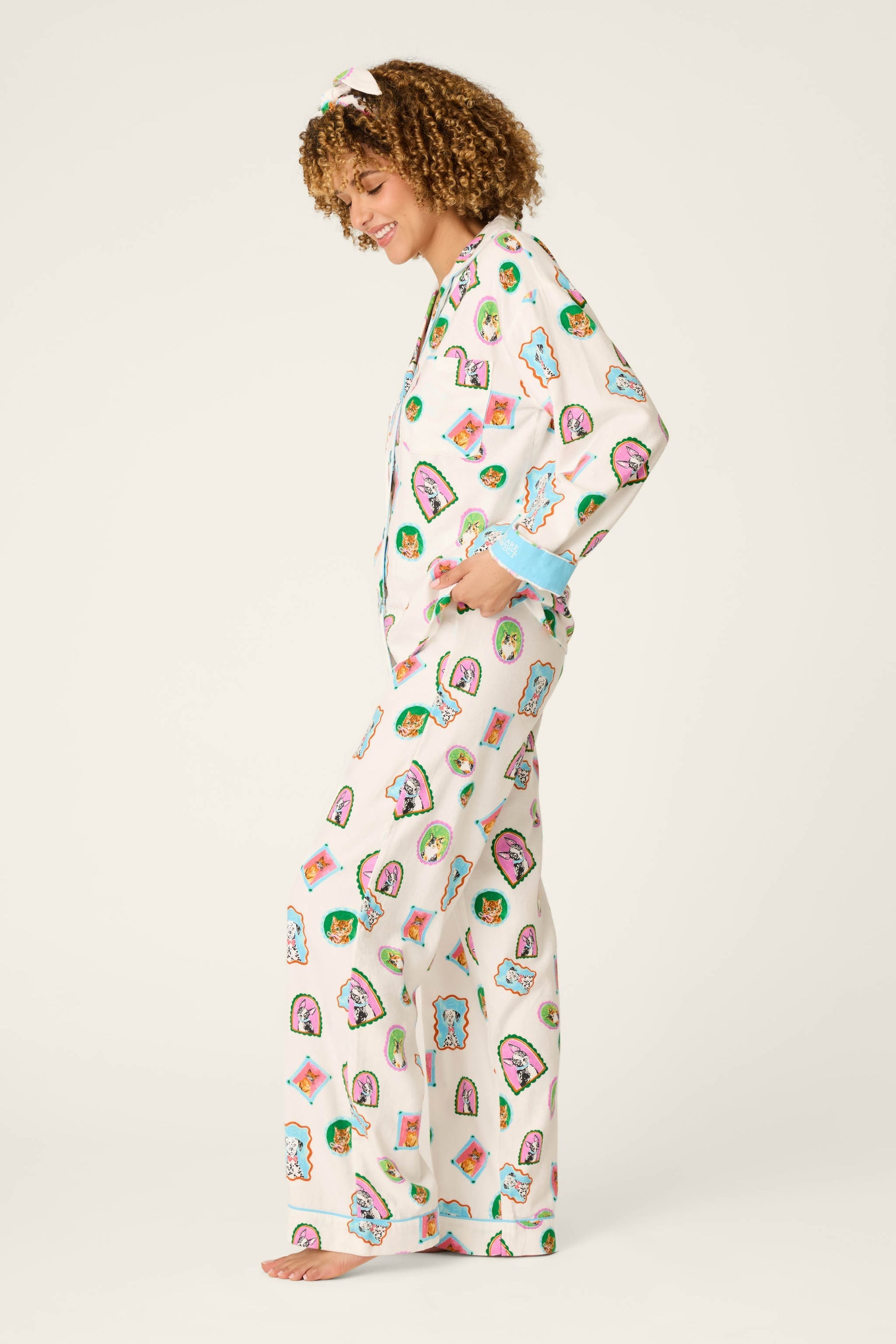 P.J. Salvage 3-Piece L/S Flannel PJ Set