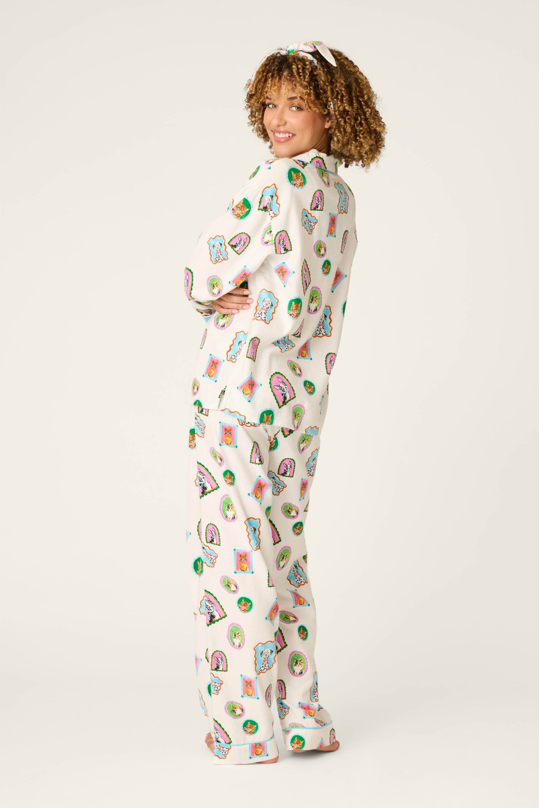 P.J. Salvage 3-Piece L/S Flannel PJ Set