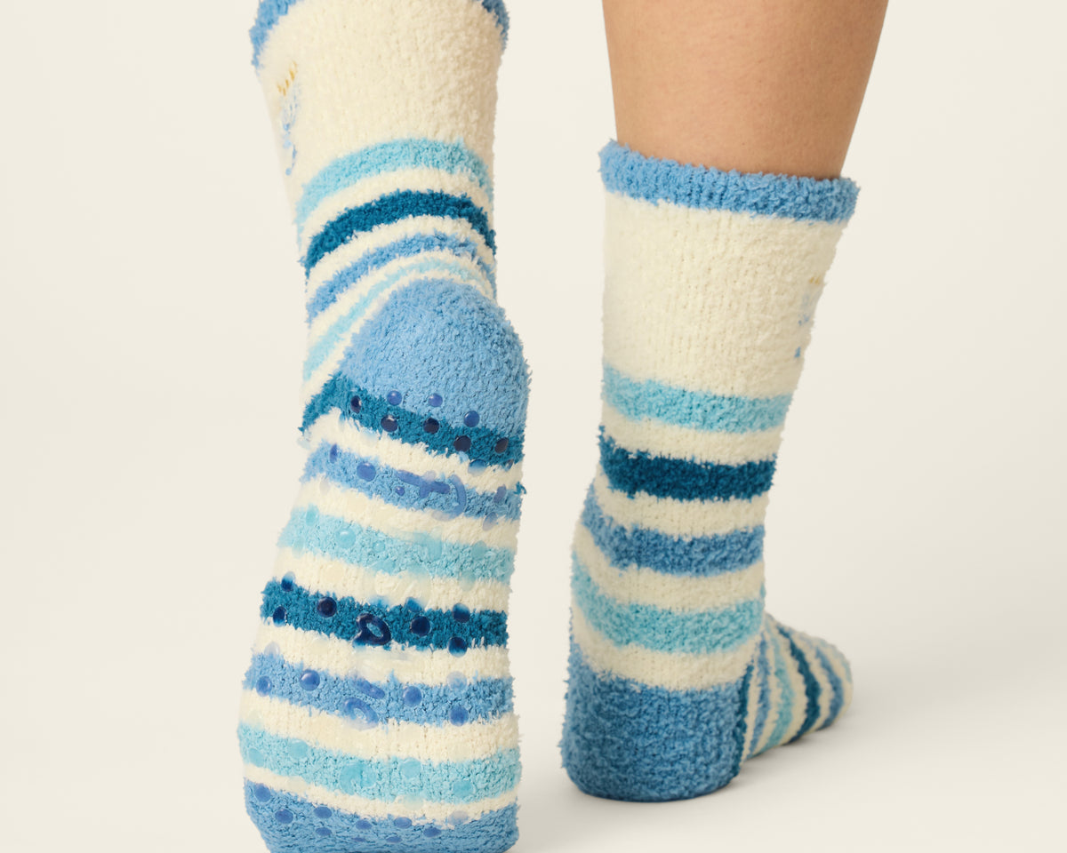 P.J. Salvage Menorah Cozy Crew Sock