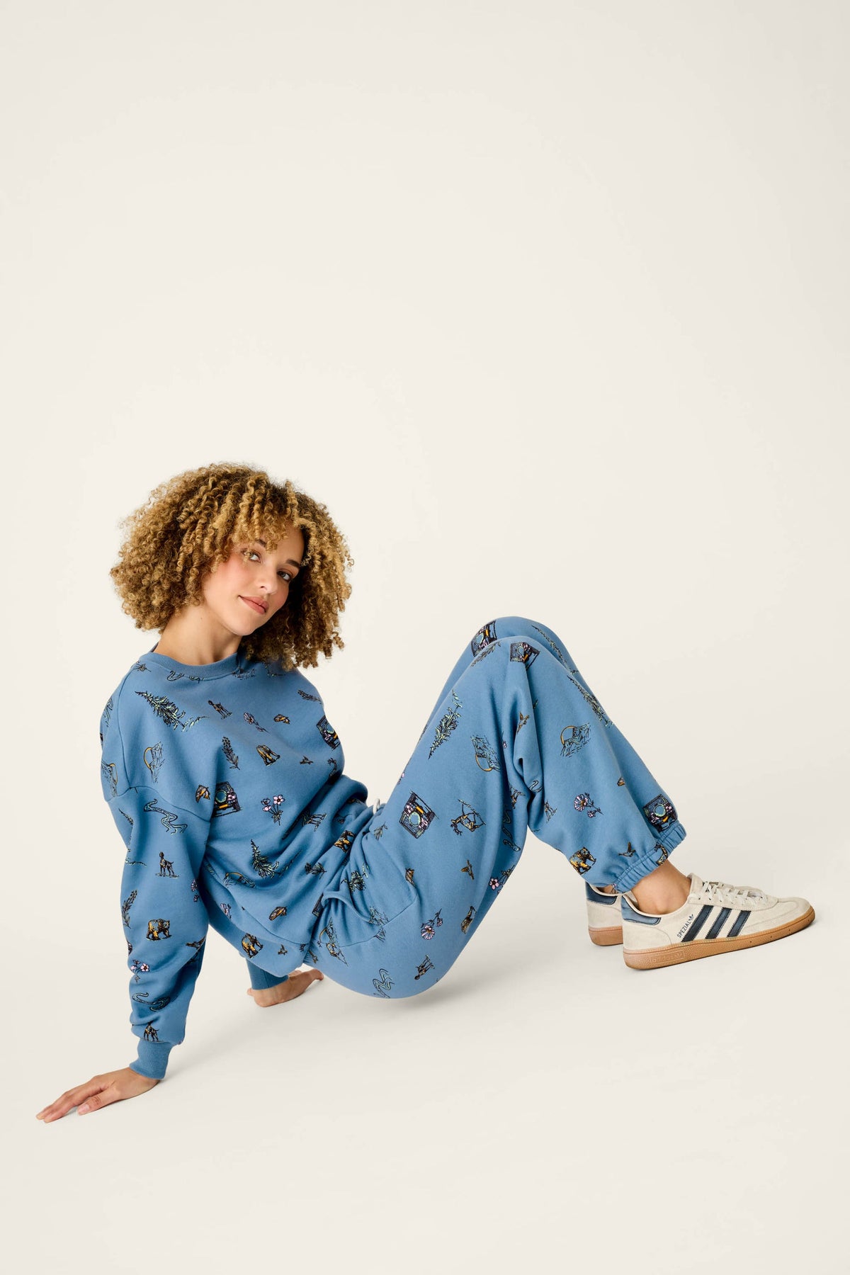 P.J. Salvage Nature Is My Therapy Nature Print Good Hang Joggers