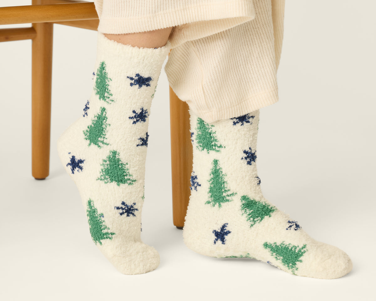 P.J. Salvage Pine Star Cozy Sock