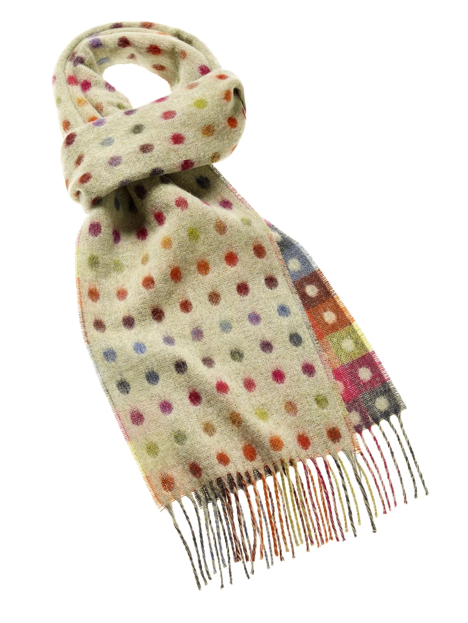 Bronte Spot Check Scarf