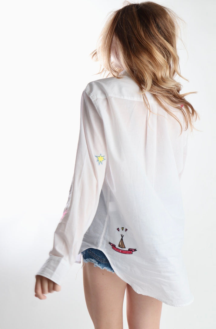 RomiBasha Peony Shirt