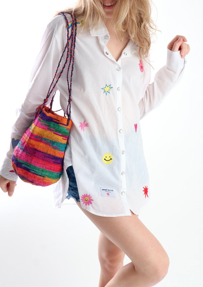 RomiBasha Peony Shirt