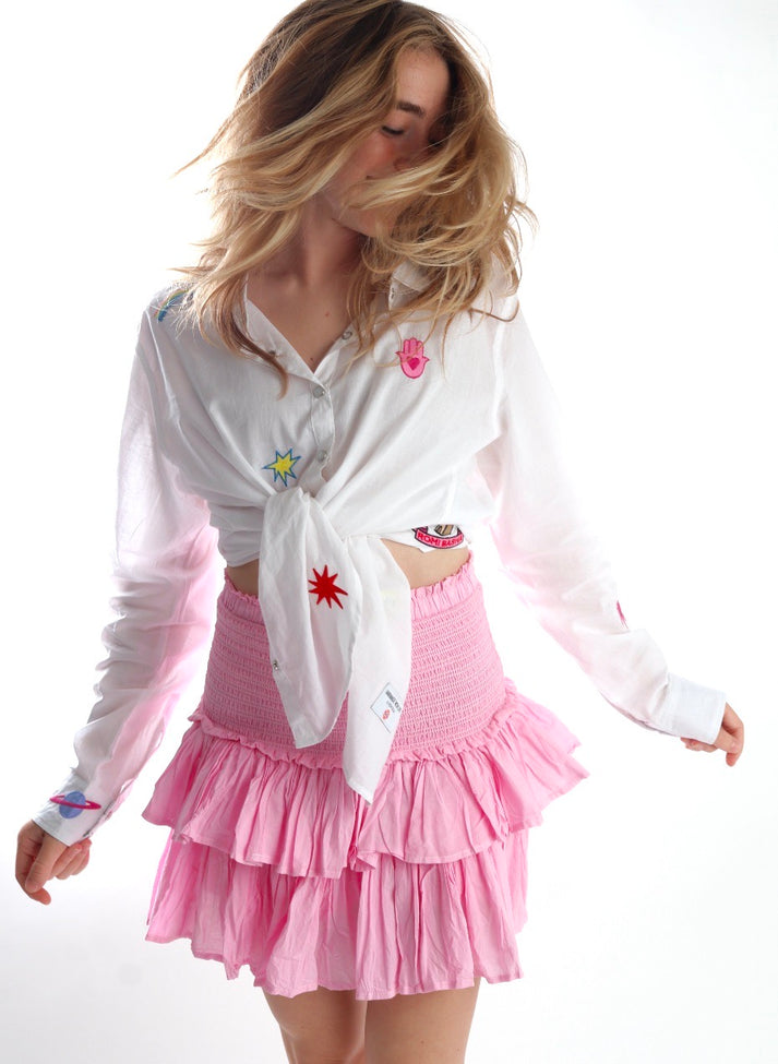 RomiBasha Peony Shirt