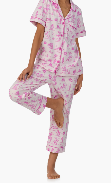 Bed Head S/S Cropped PJ Set