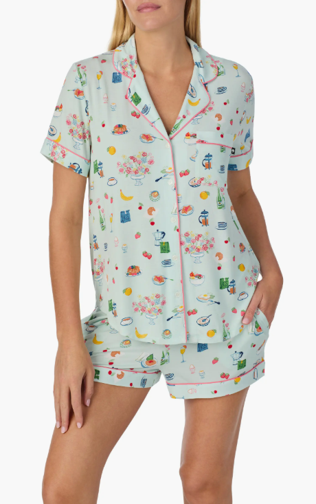 Kate Spade S/S Short PJ Set