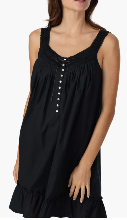 Eileen West 100% Cotton Lawn 36" Short S/L Chemise