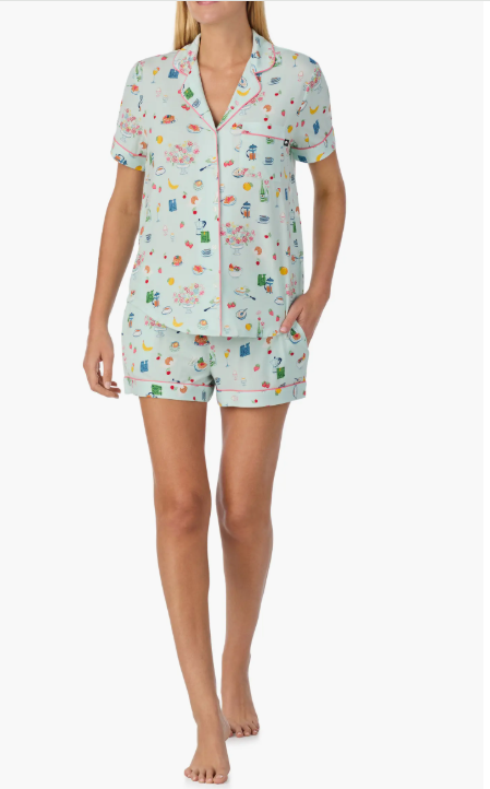 Kate Spade S/S Short PJ Set