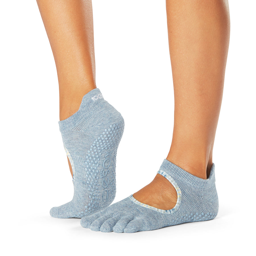 ToeSox Bellarina Full Toe Grip Sock