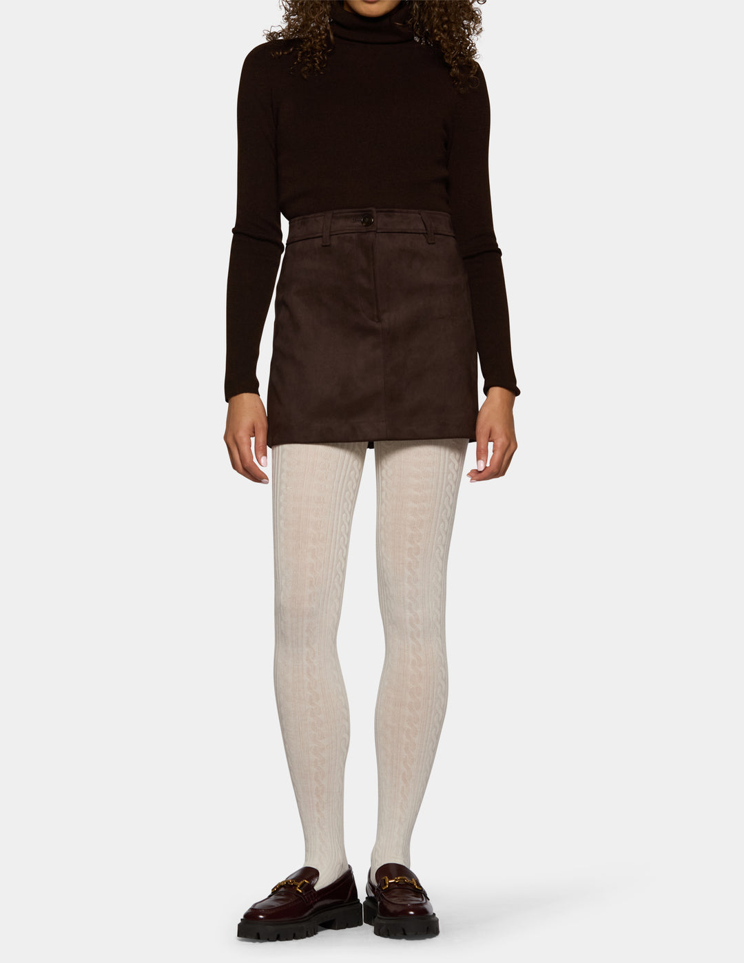 Hue Cable Sweater Tight