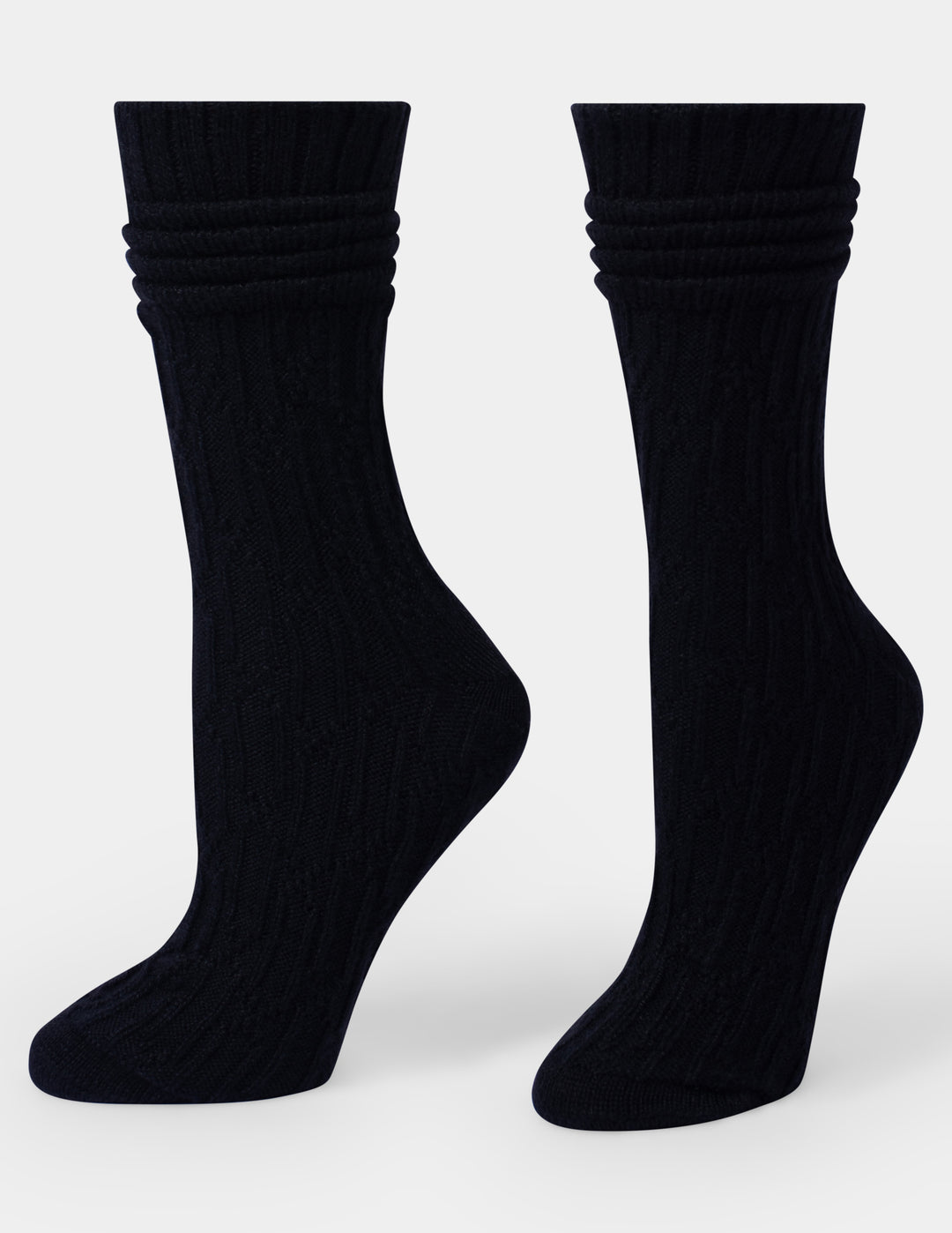 Hue Bubble Cable 2 Pack Boot Sock