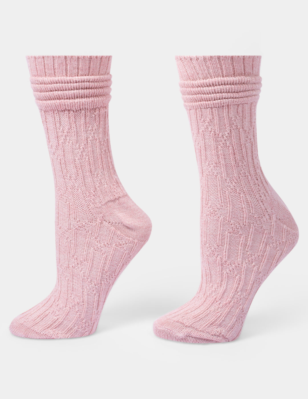 Hue Bubble Cable 2 Pack Boot Sock