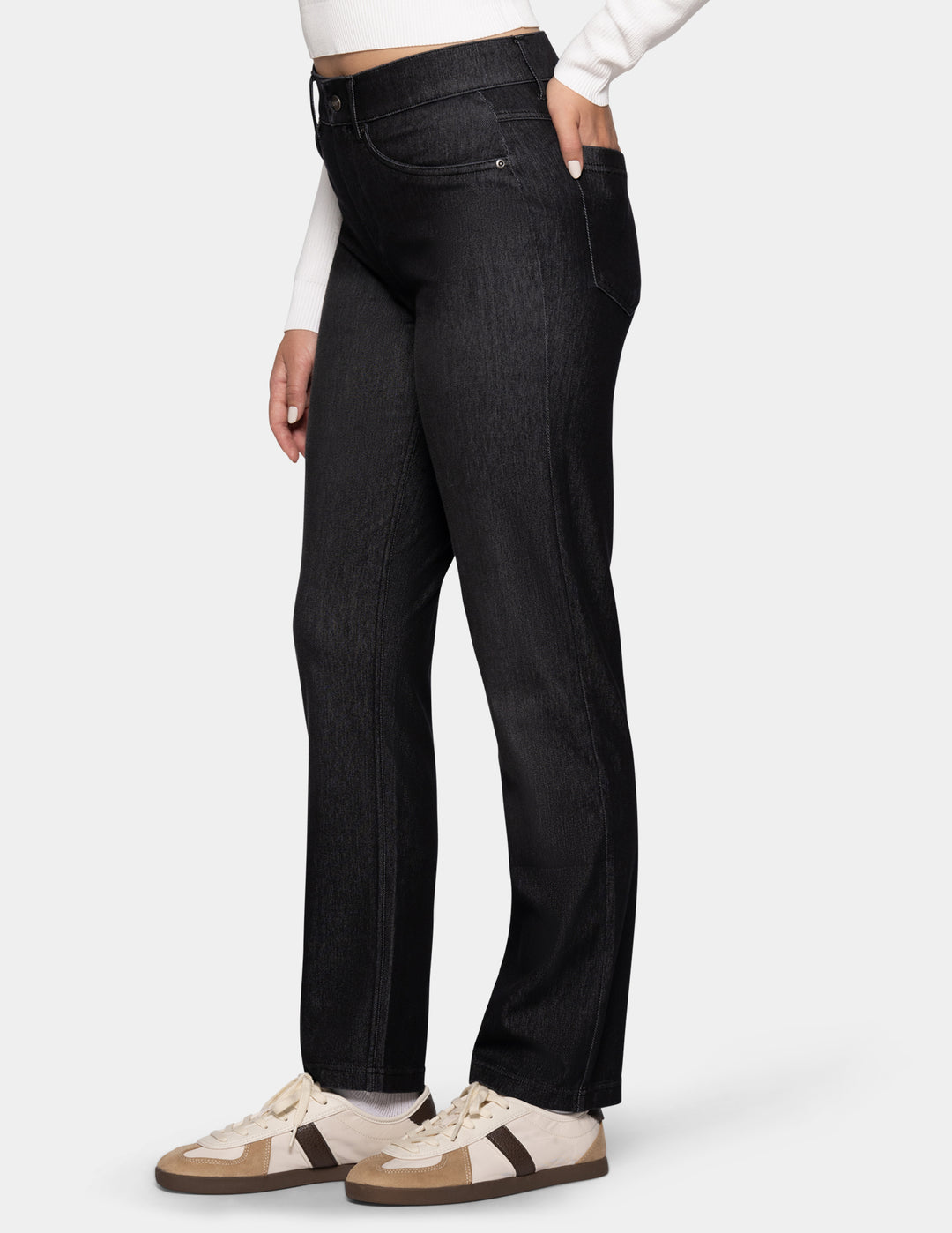 Hue Stovepipe Ultra Soft Denim Pant