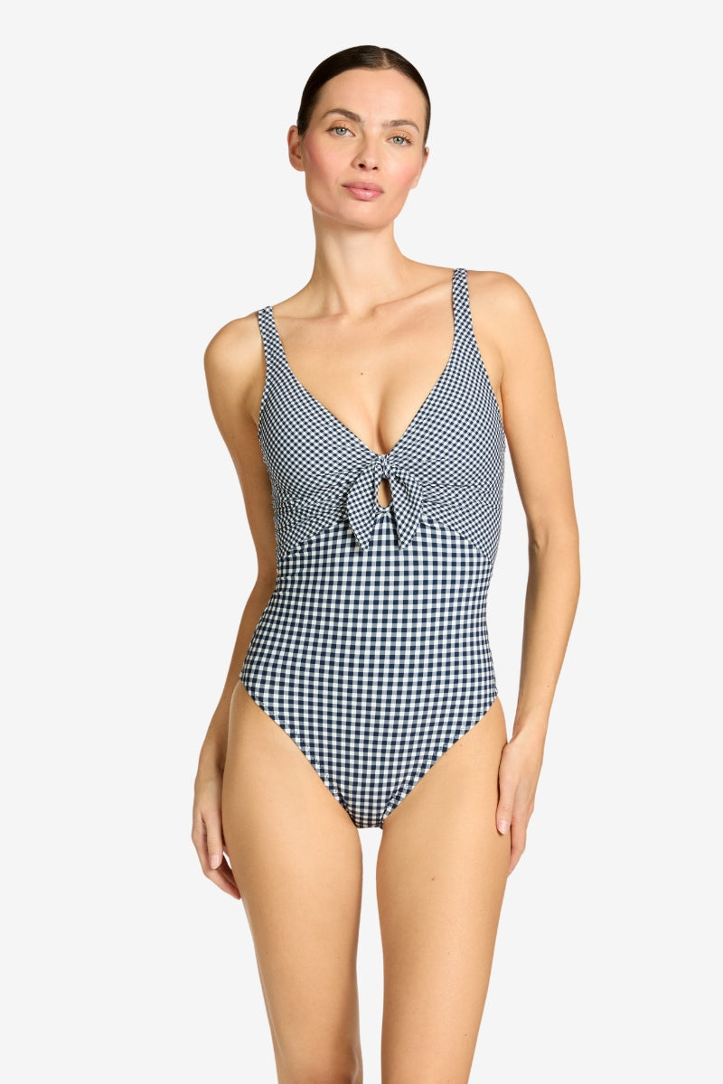 Robin Piccone Brigitte Knot Underwire One Piece