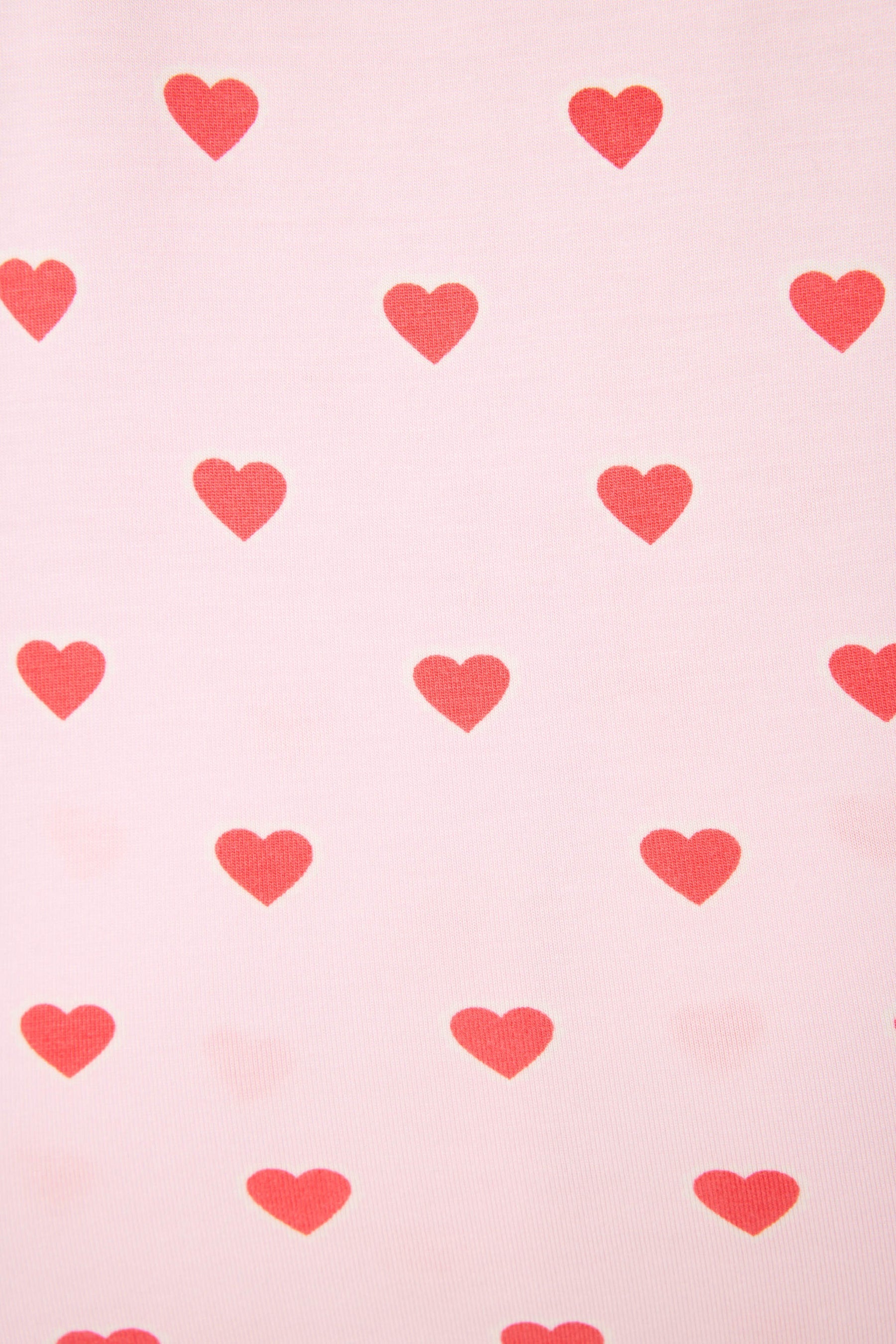 P.J. Salvage Wildest Dreams Heart Print Shorts Set