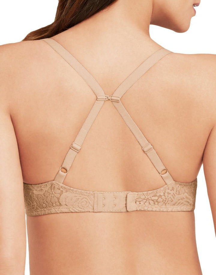 Wacoal Halo Lace Natural Nude Color Underwire Bra