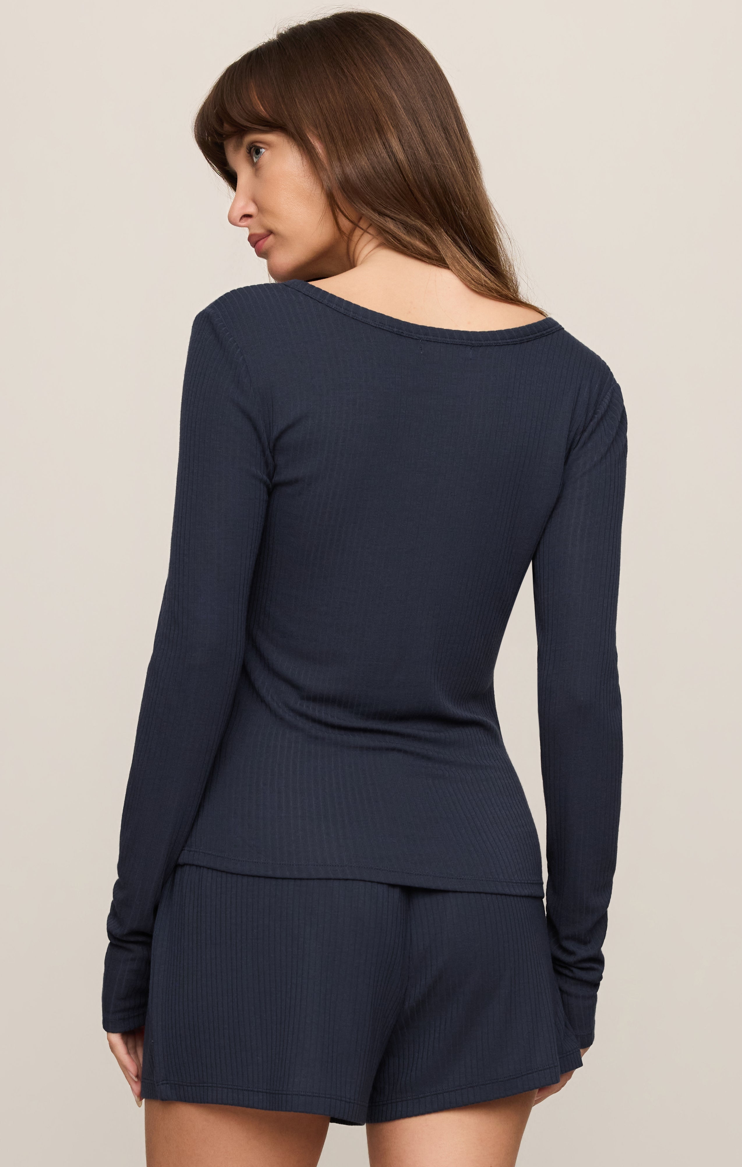 Z Supply Just Right Rib L/S Top