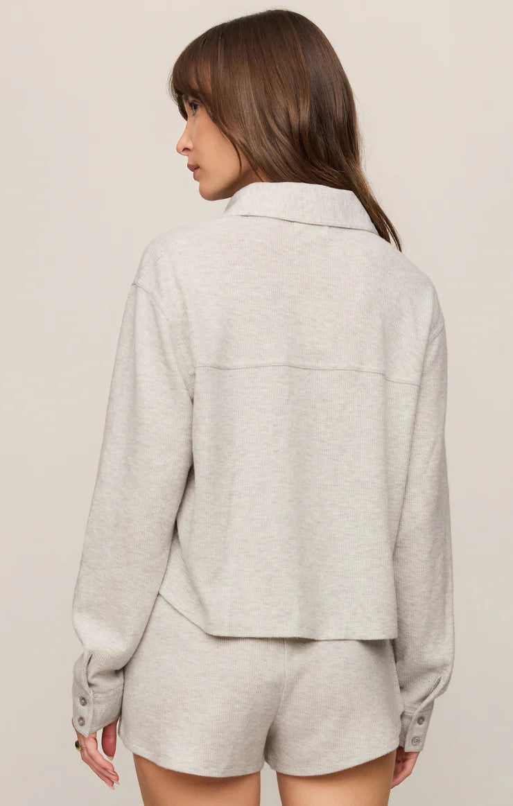 Z Supply Waffle Brushed Thermal L/S Shirt