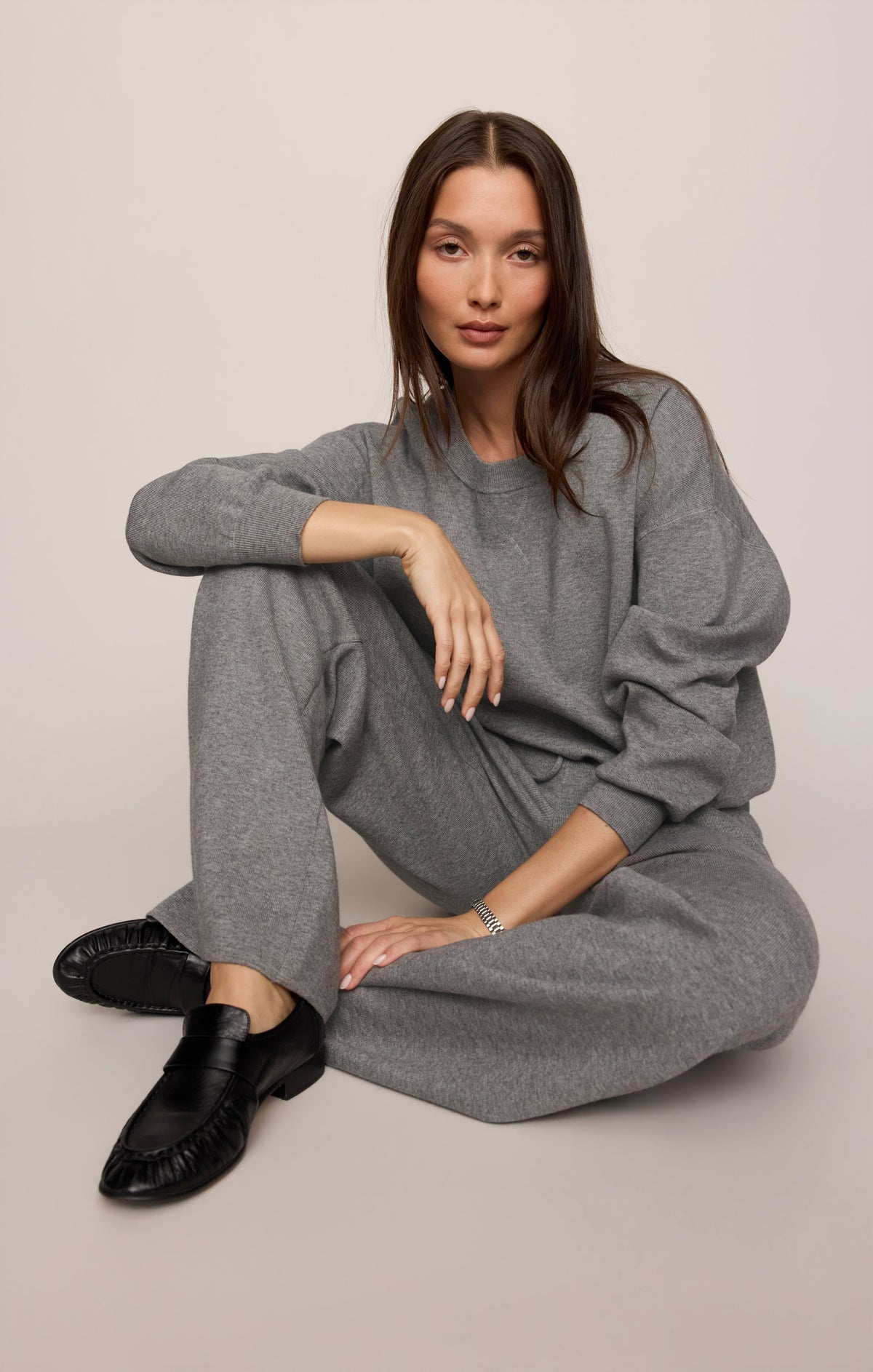 Z Supply Take It Easy Wide Leg Sweater Pant