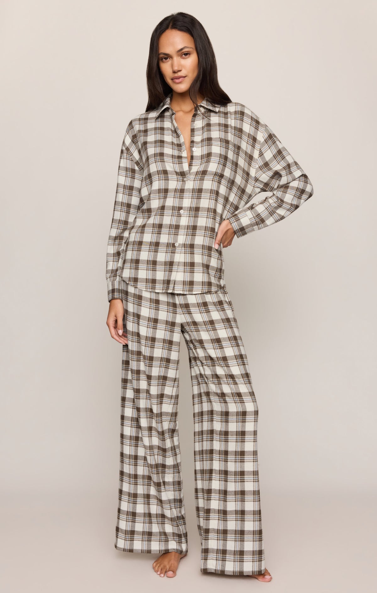 Z Supply River Plaid Button Up Shirt