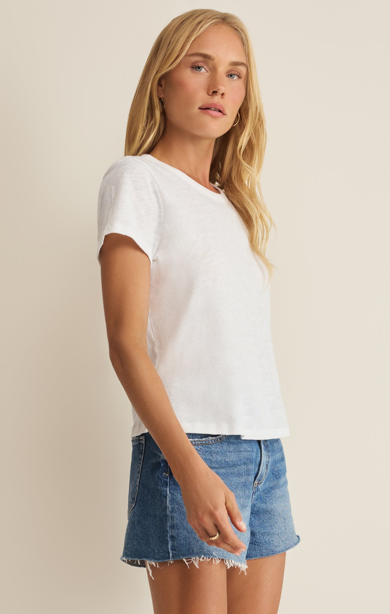 Z Supply Junie Slub S/S Tee