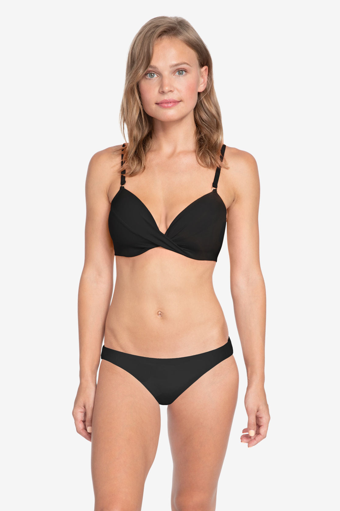 adjustable side ties bikini bottom