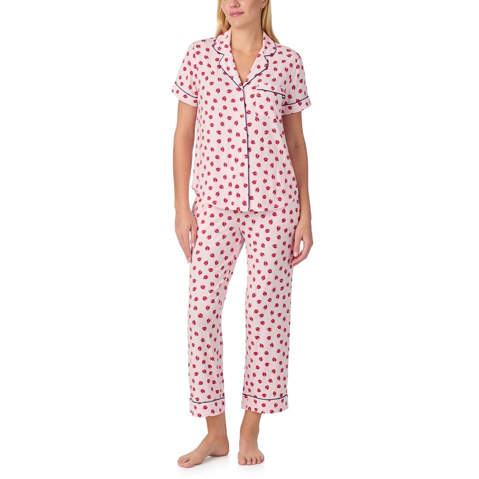 Kate Spade S/S Cropped PJ Set