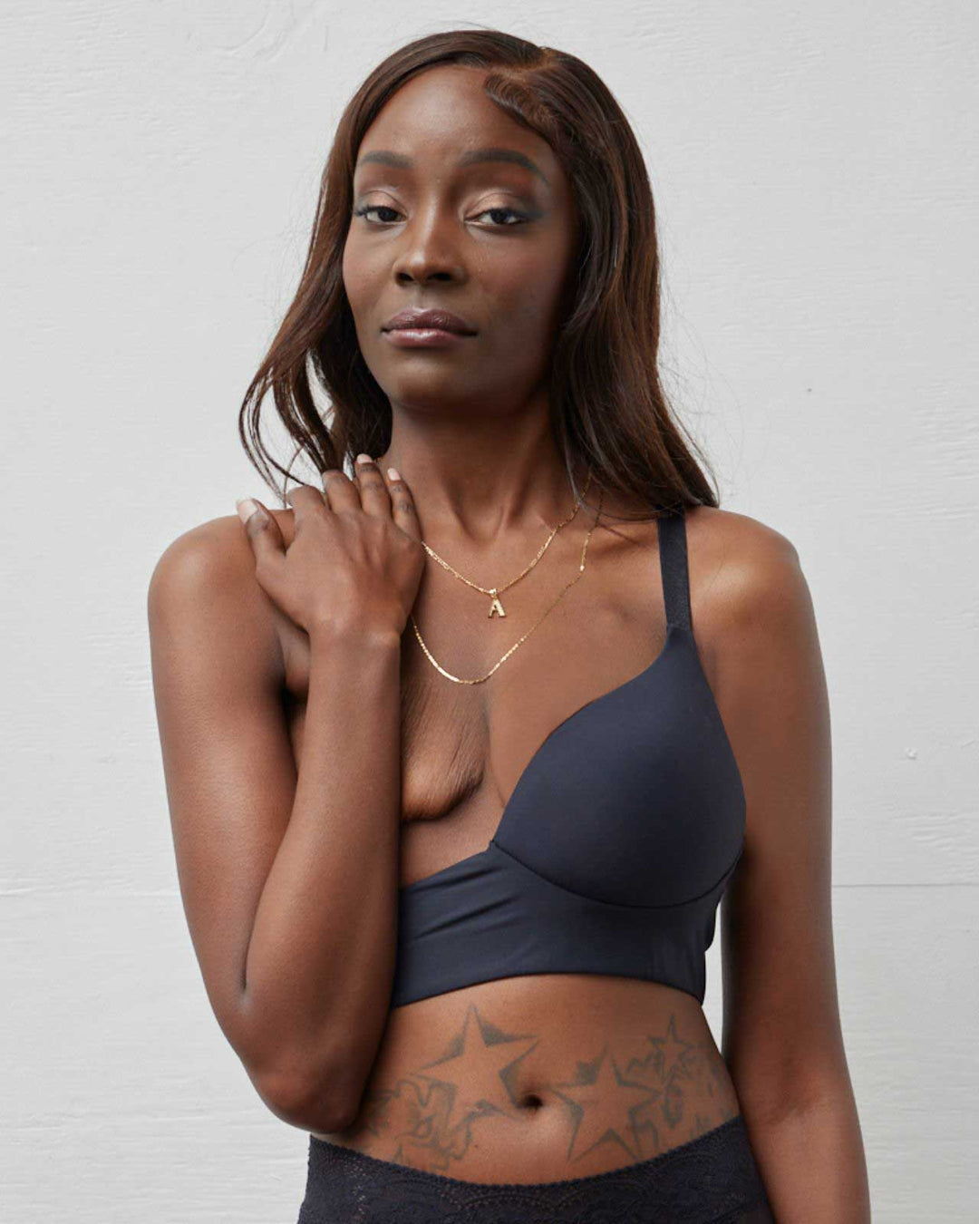 anaono rachel unilateral molded left cup sling bra