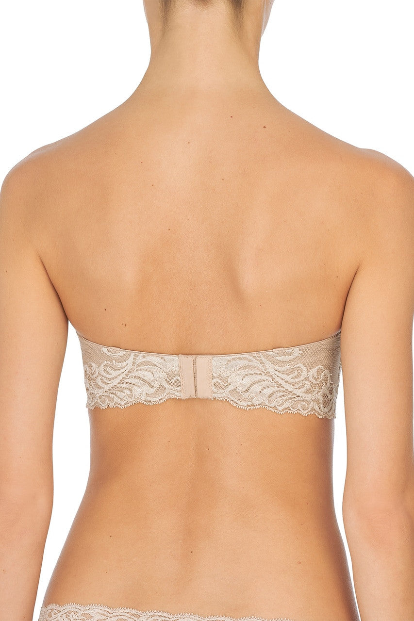 Natori Feathers Strapless Plunge Bra