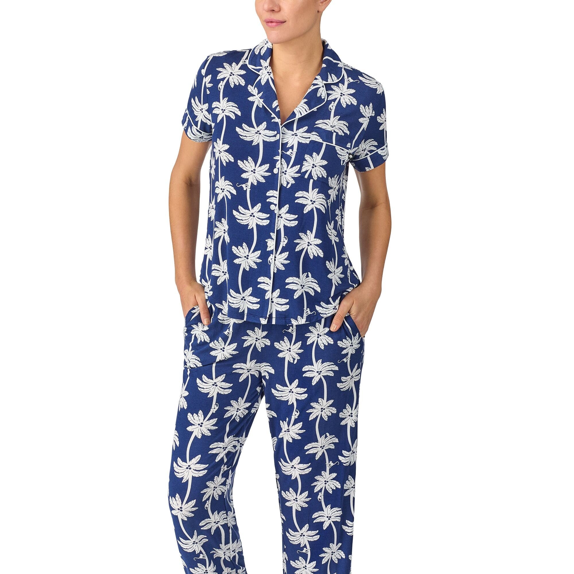 Kate Spade S/S Cropped PJ Set