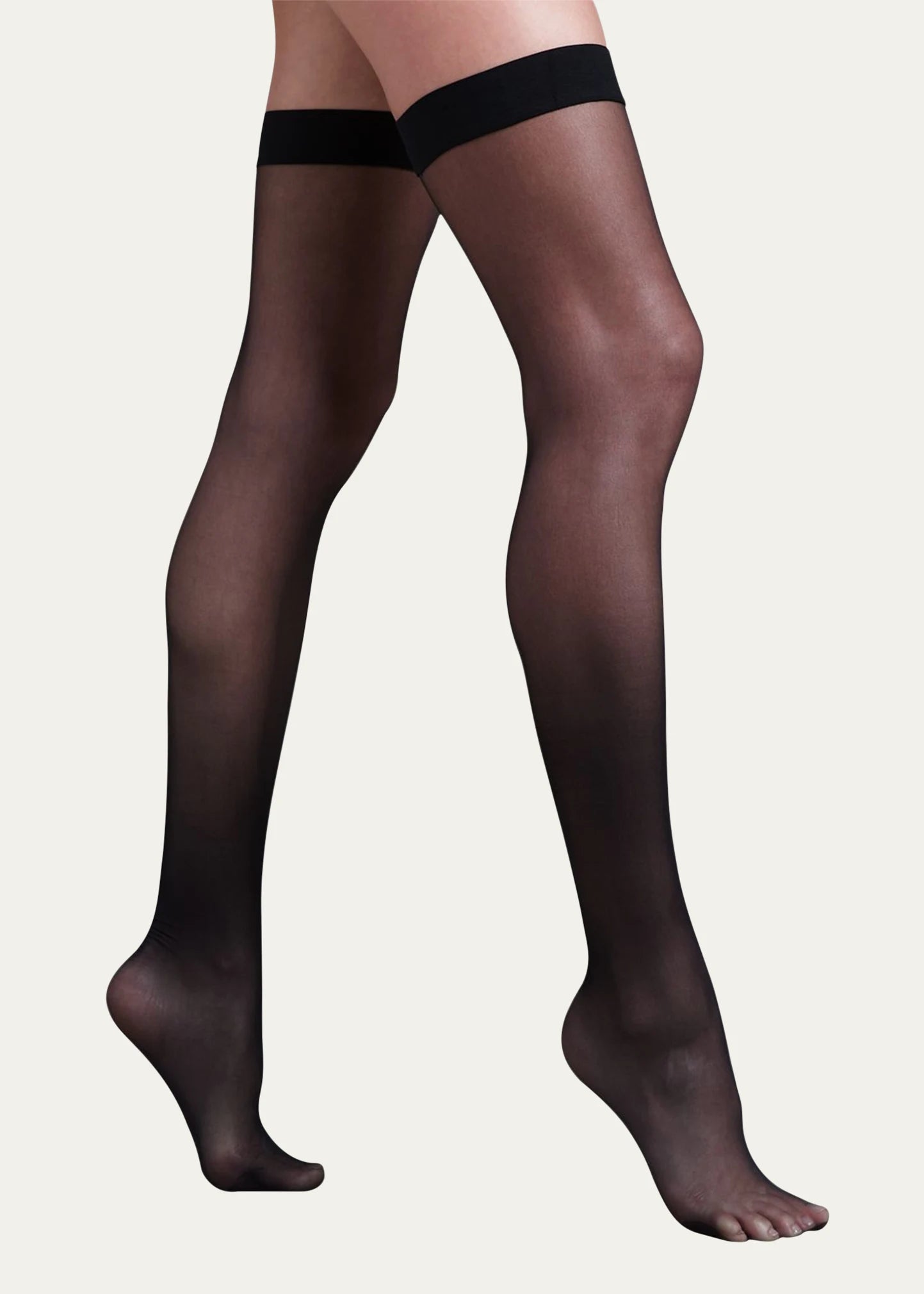 Wolford Individual 10 Stay-Up Sheer Thigh Highs