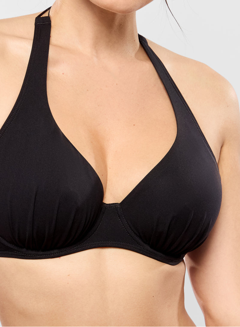 EmpreinteSwim Jetset Halter Neck Bikini Top