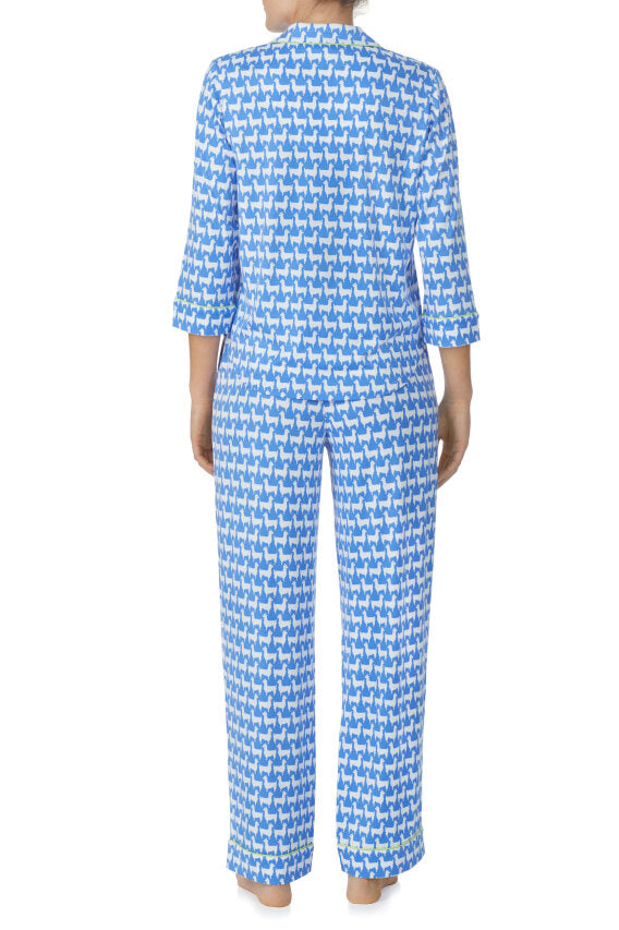 button front pajama set
