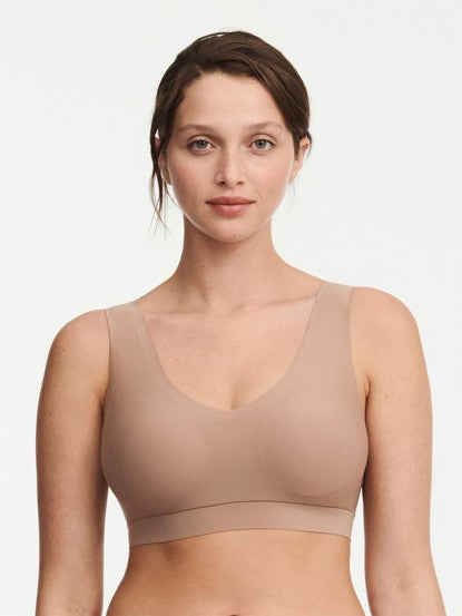 Chantelle Soft Stretch Padded V-Neck Bra Top