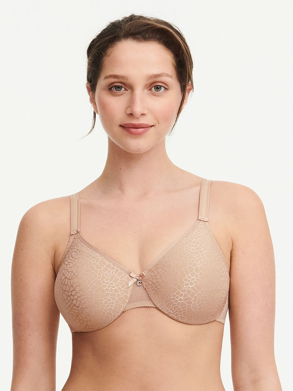 Chantelle C Magnifique Molded Underwire Bra - Nude