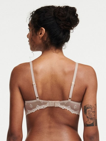 Chantelle Champs Elysees Lace Unlined Demi Bra