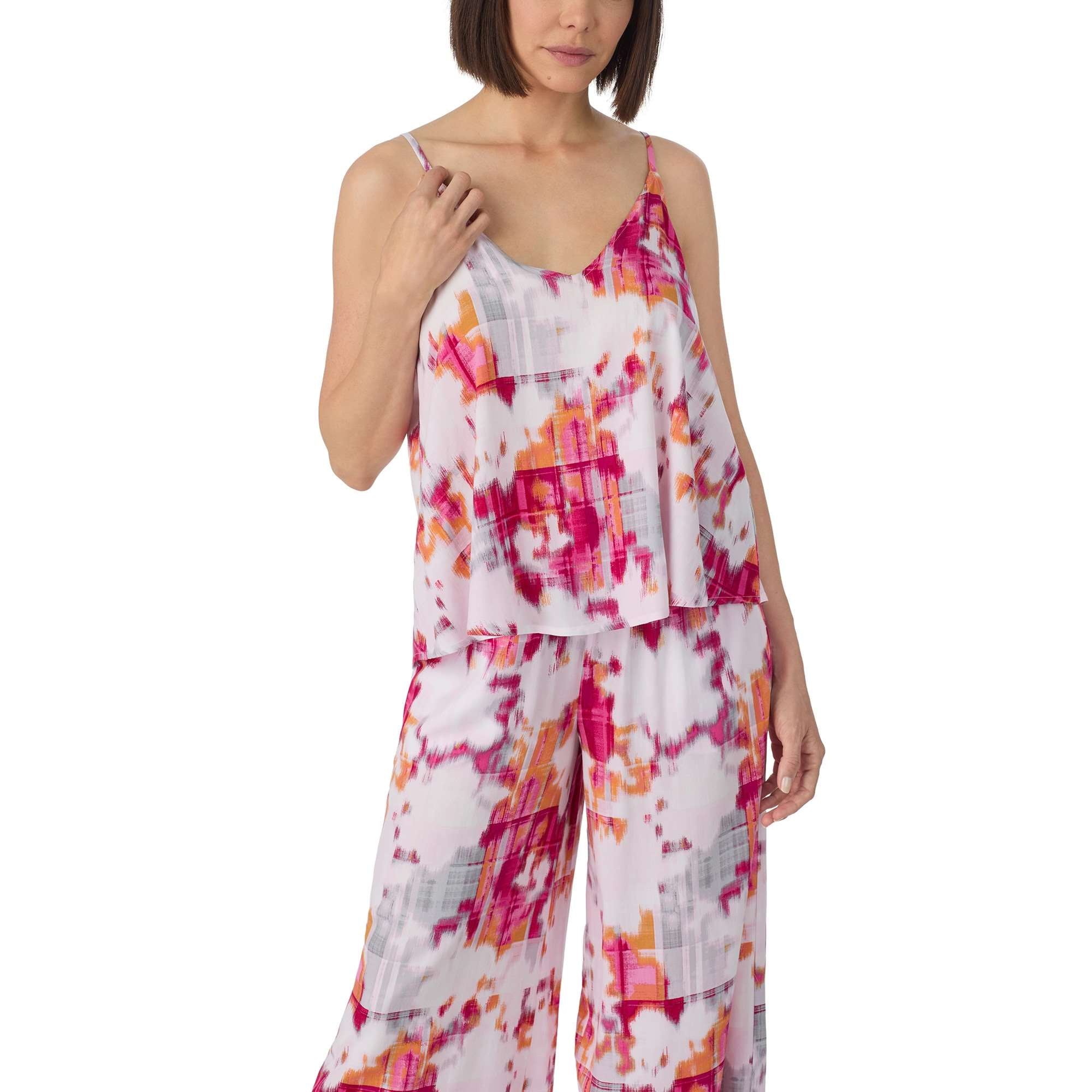 Donna Karen Sleep Sweet Escape Cami & Ankle Pant PJ Set