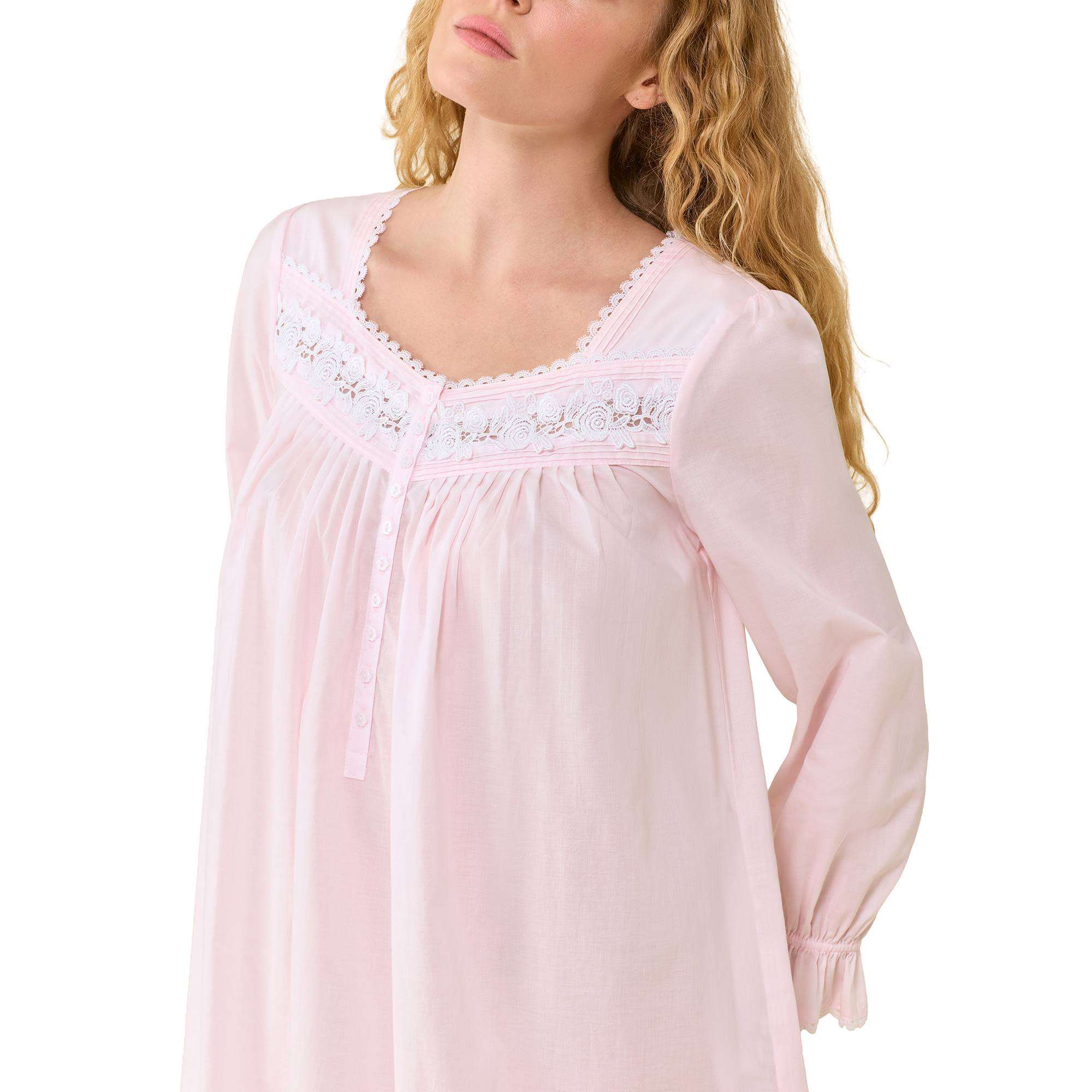 Eileen West 50" Ballet L/S Nightgown
